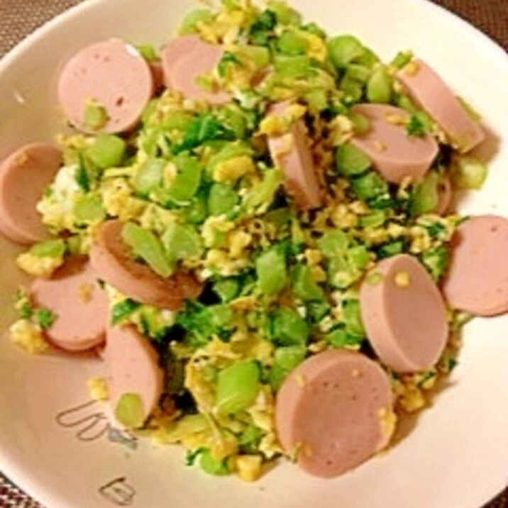 簡単!大根葉の炒め物